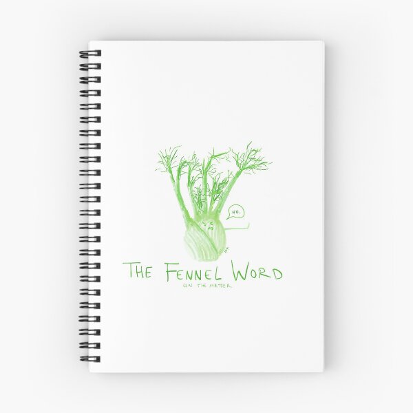 Item preview, The Fennel Word on the matter designed and sold by Olivia V. Ambrogio.