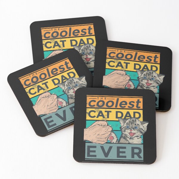 Item preview, The Coolest Cat Dad designed and sold by Dream Imagine Create ..