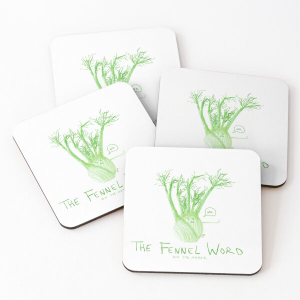 Item preview, The Fennel Word on the matter designed and sold by Olivia V. Ambrogio.