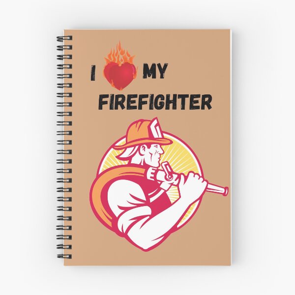 Item preview, I Love My Firefighter designed and sold by Mamalia.