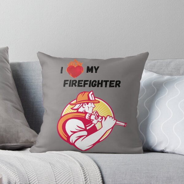 Item preview, I Love My Firefighter designed and sold by Mamalia.