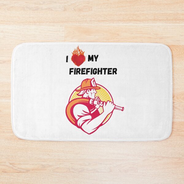 Item preview, I Love My Firefighter designed and sold by Mamalia.