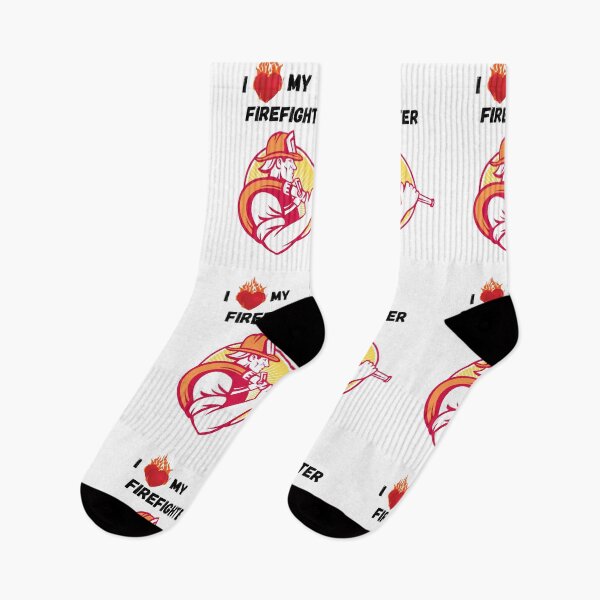 Item preview, I Love My Firefighter designed and sold by Mamalia.