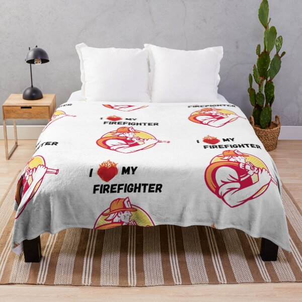 Item preview, I Love My Firefighter designed and sold by Mamalia.