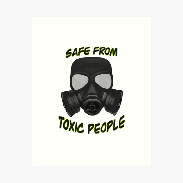 Aperçu de l'œuvre Sauf contre les gens toxic  créée et vendue par Maxlanielart.