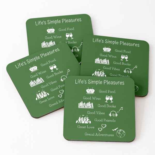 Item preview, Life's Simple Pleasures: Green Selection designed and sold by Intuitive Engines Apparel Co..