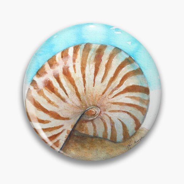 Item preview, Nautilus Sea Shell On The Shore designed and sold by karen  curinga.