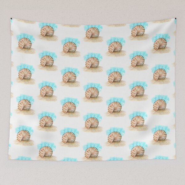Item preview, Nautilus Sea Shell On The Shore designed and sold by karen  curinga.