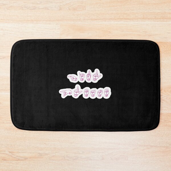 Item preview, Pink Asl for “Girl Please” - finger spelling designed and sold by Jennaviveart.