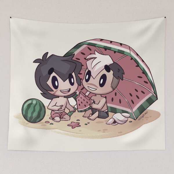 Item preview, Watermelon Beach Day designed and sold by mishydraws.