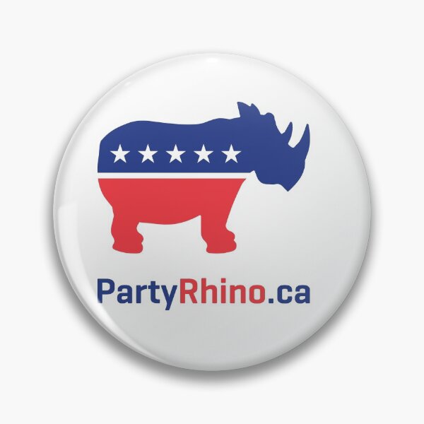 Item preview, Rhino Party Logo 2019 designed and sold by Parti Rhinocéros du Canada.