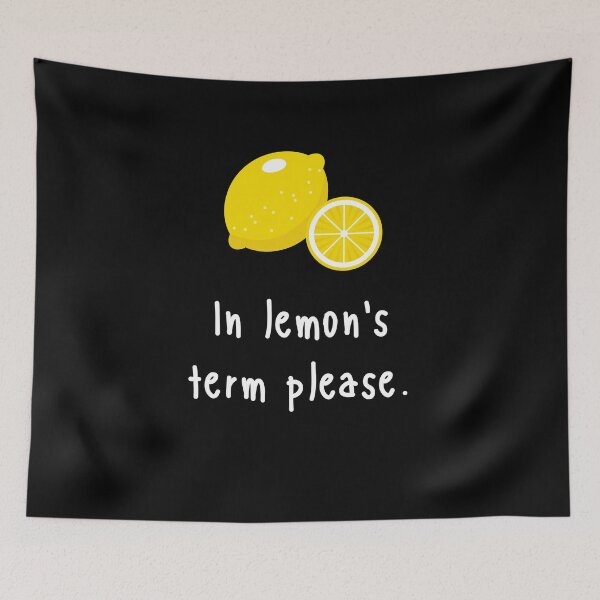Item preview, In Lemons Term Please designed and sold by somebasic.