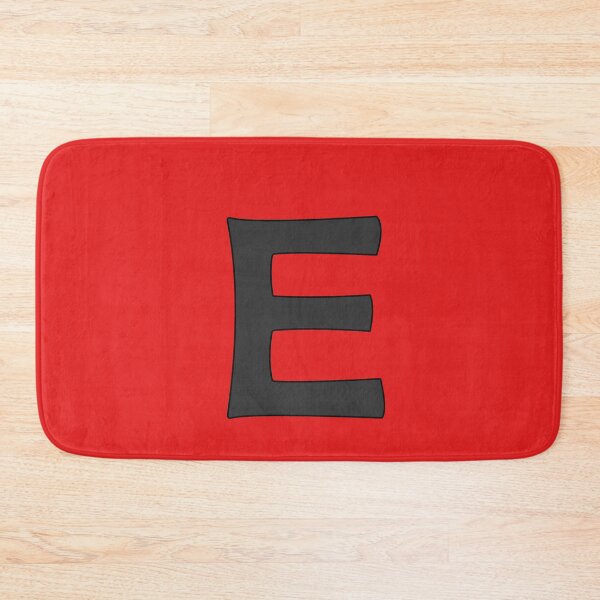 Item preview, letter e black designed and sold by ZiphGames.