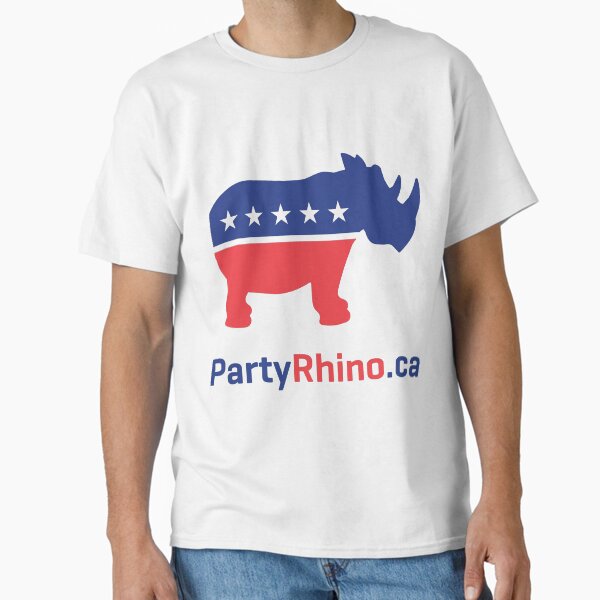 Aperçu de l'œuvre Logo Rhinocéros 2019 créée et vendue par Parti Rhinocéros du Canada.