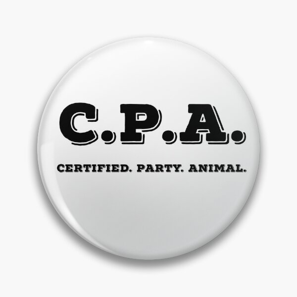 Item preview, C.P.A Shirt Certified Party Animal designed and sold by SpendieSellers.
