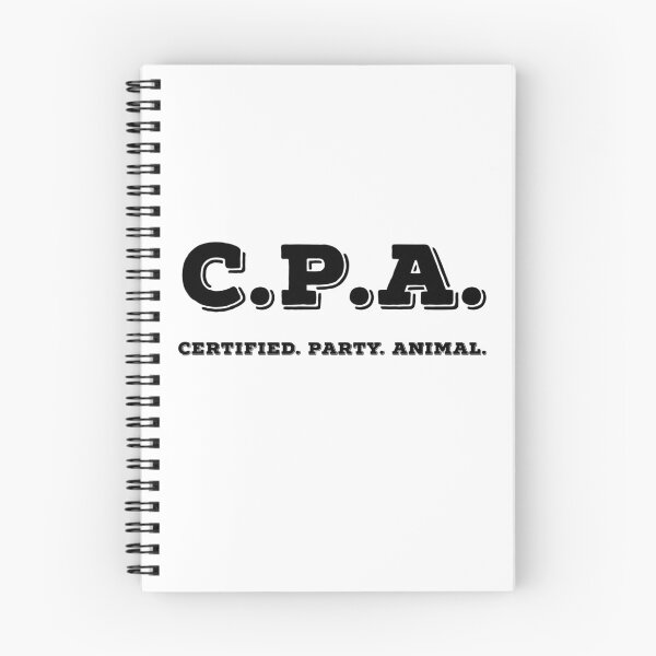 Item preview, C.P.A Shirt Certified Party Animal designed and sold by SpendieSellers.
