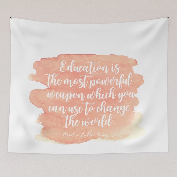 Item preview, Education is the most powerful weapon which you can use to change the world - Nelson Mandela designed and sold by KarolinaPaz.