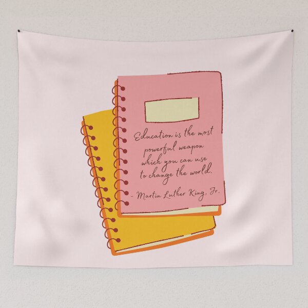 Item preview, Education is the most powerful weapon which you can use to change the world  designed and sold by KarolinaPaz.