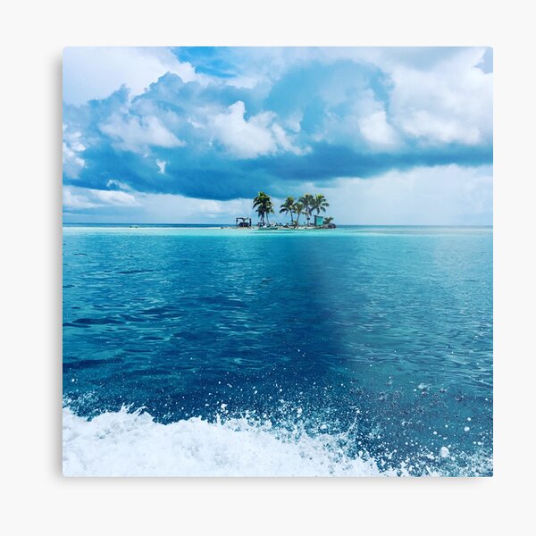 Silk Caye, Placencia Belize Metal Print