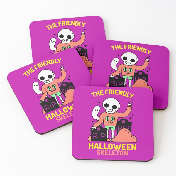 Item preview, FRIENDLY HALLOWEEN SKELETON designed and sold by MerchByCraig.