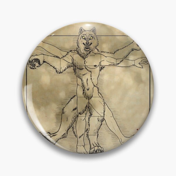 Artikelvorschau, Vitruvian Werwolf entworfen und verkauft von AutumnHowl.