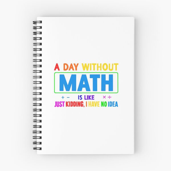 Item preview, A Day Without Math designed and sold by LetThereBeGood.