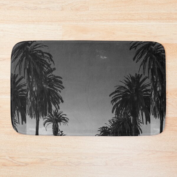 Item preview, Vintage Black & White California Palm Trees Photo  designed and sold by Rokay Arts.