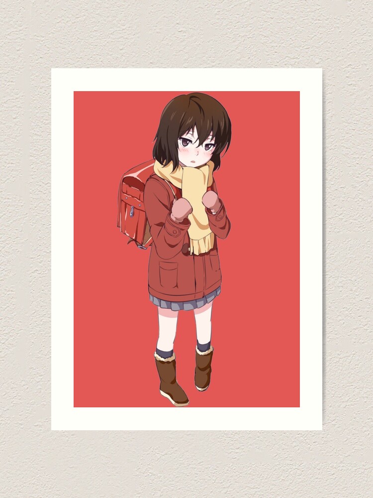 Erased - Kayo Hinazuki Art Print by Kami-Anime