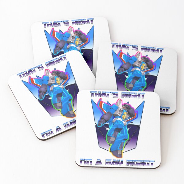 Item preview, Gay Robot Thundercracker designed and sold by MercySewerPyro.