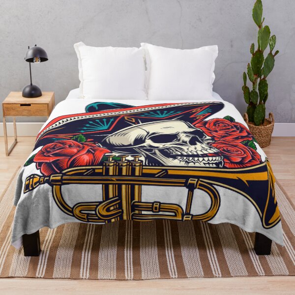 Item preview, Mariachi skull designed and sold by OnIlustraciones.