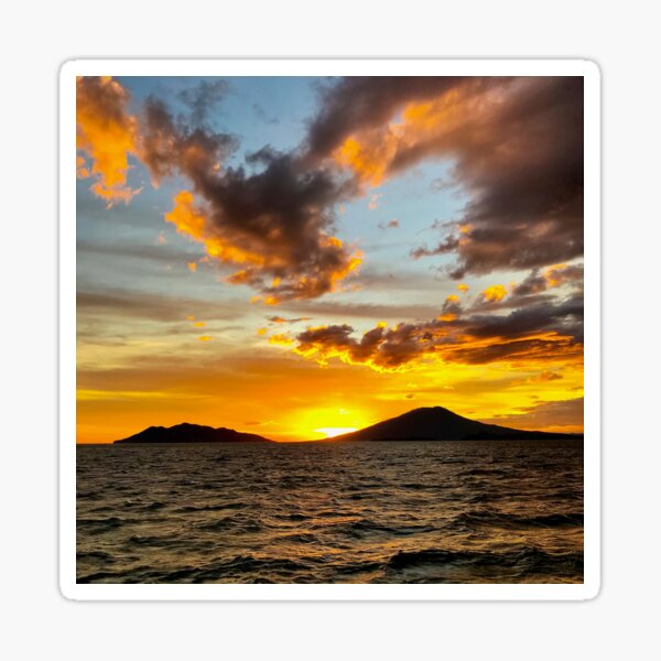 Sunset... Somewhere Sticker