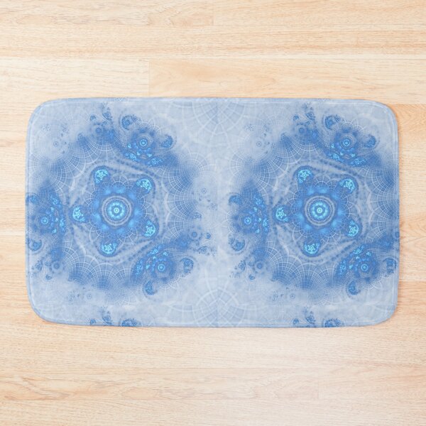 Item preview, Electric blue snowflake designed and sold by Joshua Sweeney.