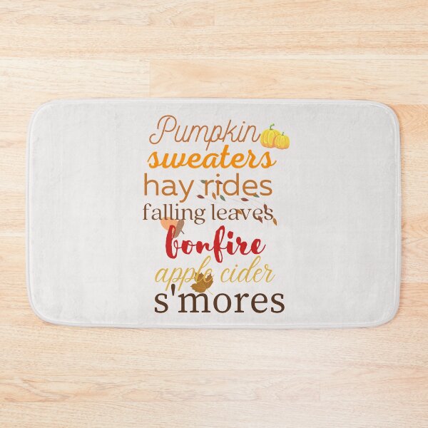 Item preview, Pumpkin Sweaters Hayrides Falling leaves bonfire apple cider s'mores designed and sold by aboniteblanc.
