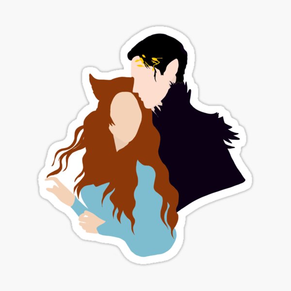 Jude and Cardan Sticker