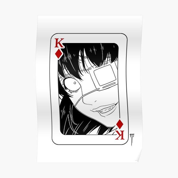 Kakegurui - Midari Ikishima Póster