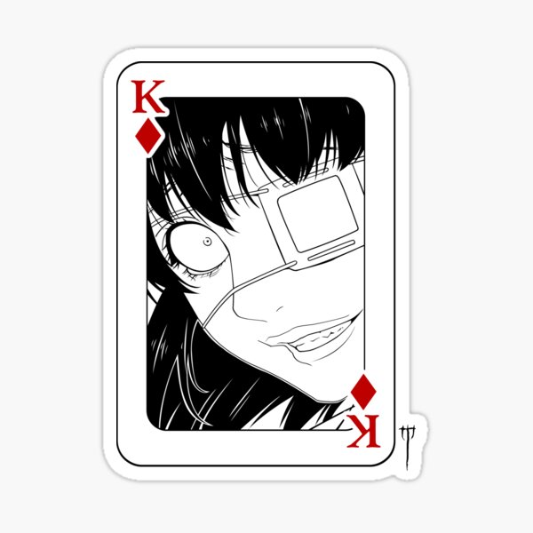 kakegurui stickers for sale redbubble