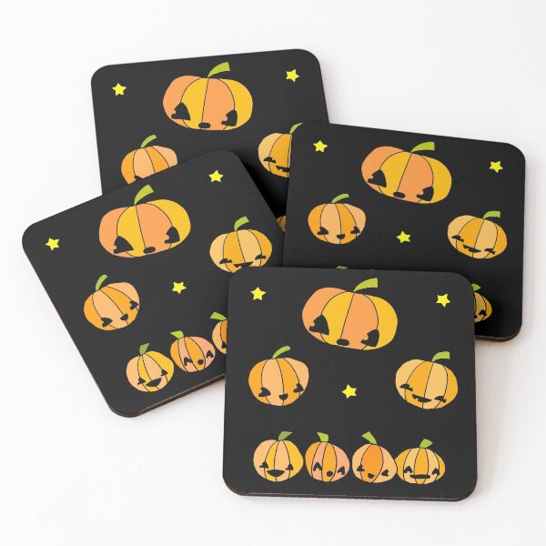 Item preview, Classic Orange Hallowe'en Pumpkins but with Trendy Stripes - the fall holiday | babyRAGE Item #H0004 designed and sold by babyrage.