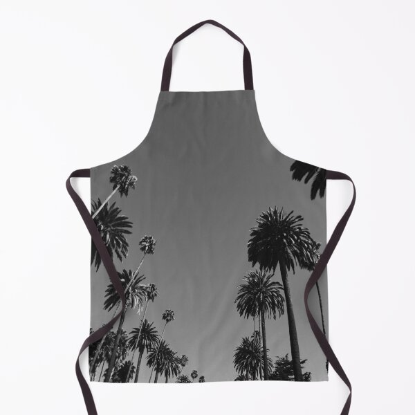 Item preview, Vintage Black & White California Palm Trees Photo designed and sold by Rokay Arts.