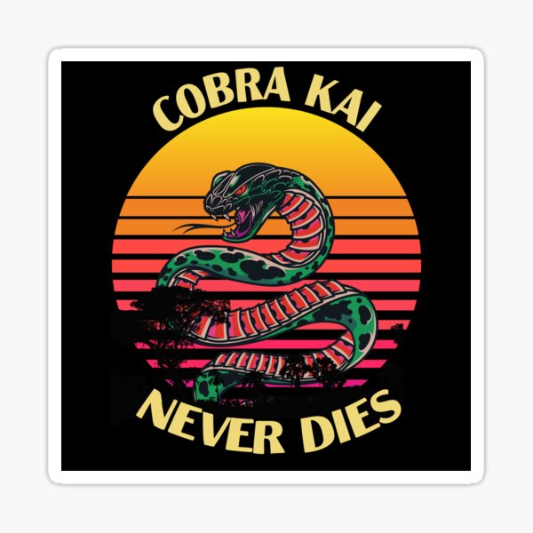 Pegatina Cobra Kai Logo