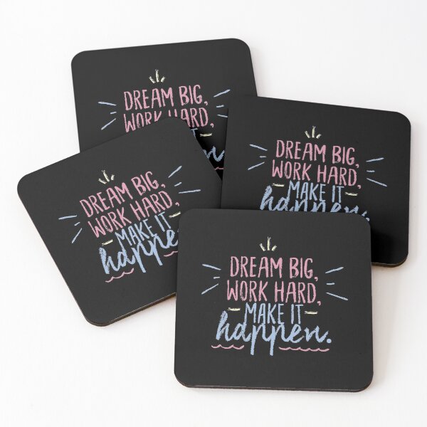 Item preview, Dream Big Work Hard Make It Happen designed and sold by Trendytstore.
