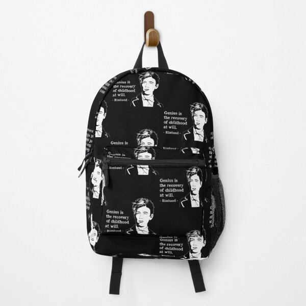 Item preview, Genius Famous Quote French Poet Arthur Rimbaud graphic designed and sold by jakehughes2015.