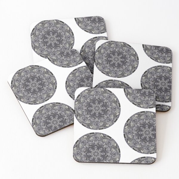 Item preview, Grey mandala designed and sold by Amy DiNovo.