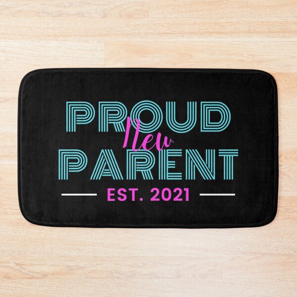 Item preview, Proud new parent est 2021 new mom new dad designed and sold by GoodyLeo.