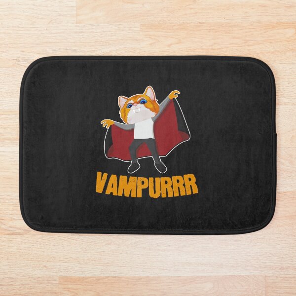 Vampurrr The Vampire Bath Mat