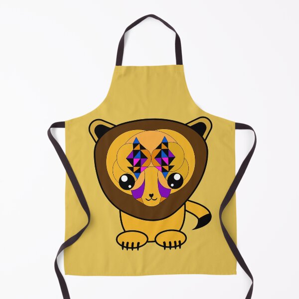 Item preview, Kawaii old lion, animal illustration for kids designed and sold by Stéphane  Thirion.