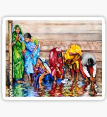 Along the Ganges Sticker
