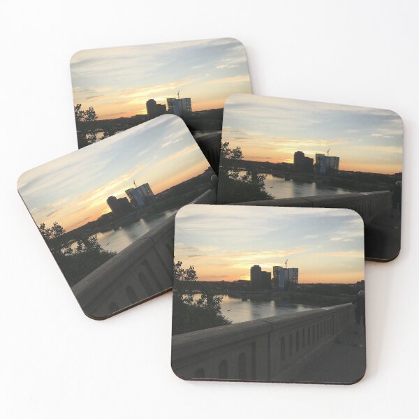 Item preview, Sunset over the Saskatchewan River  designed and sold by Zandria Kajewski.