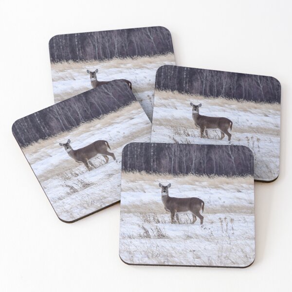 Item preview, Whitetailed deer in a field. designed and sold by CanadianWild418.