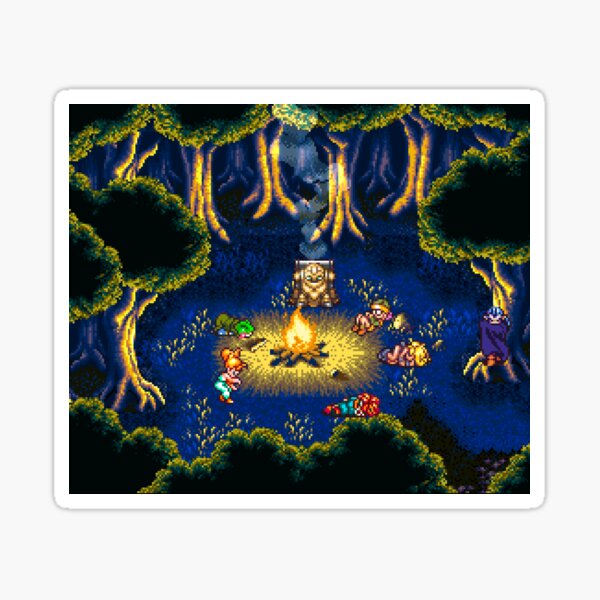 Item preview, Chrono Trigger Campfire designed and sold by Gin  Neko.
