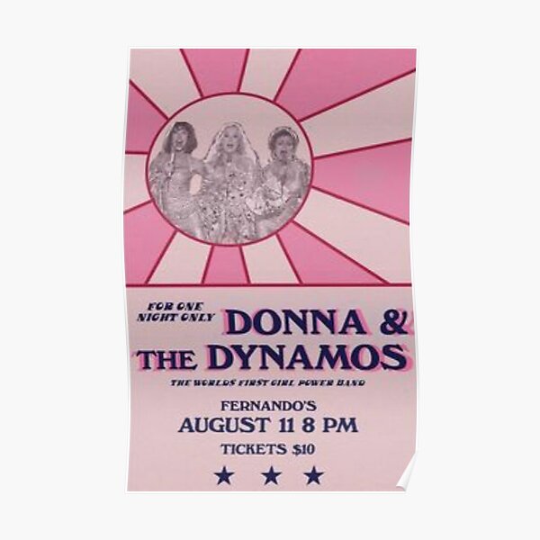 Donna & The Dynamos Poster